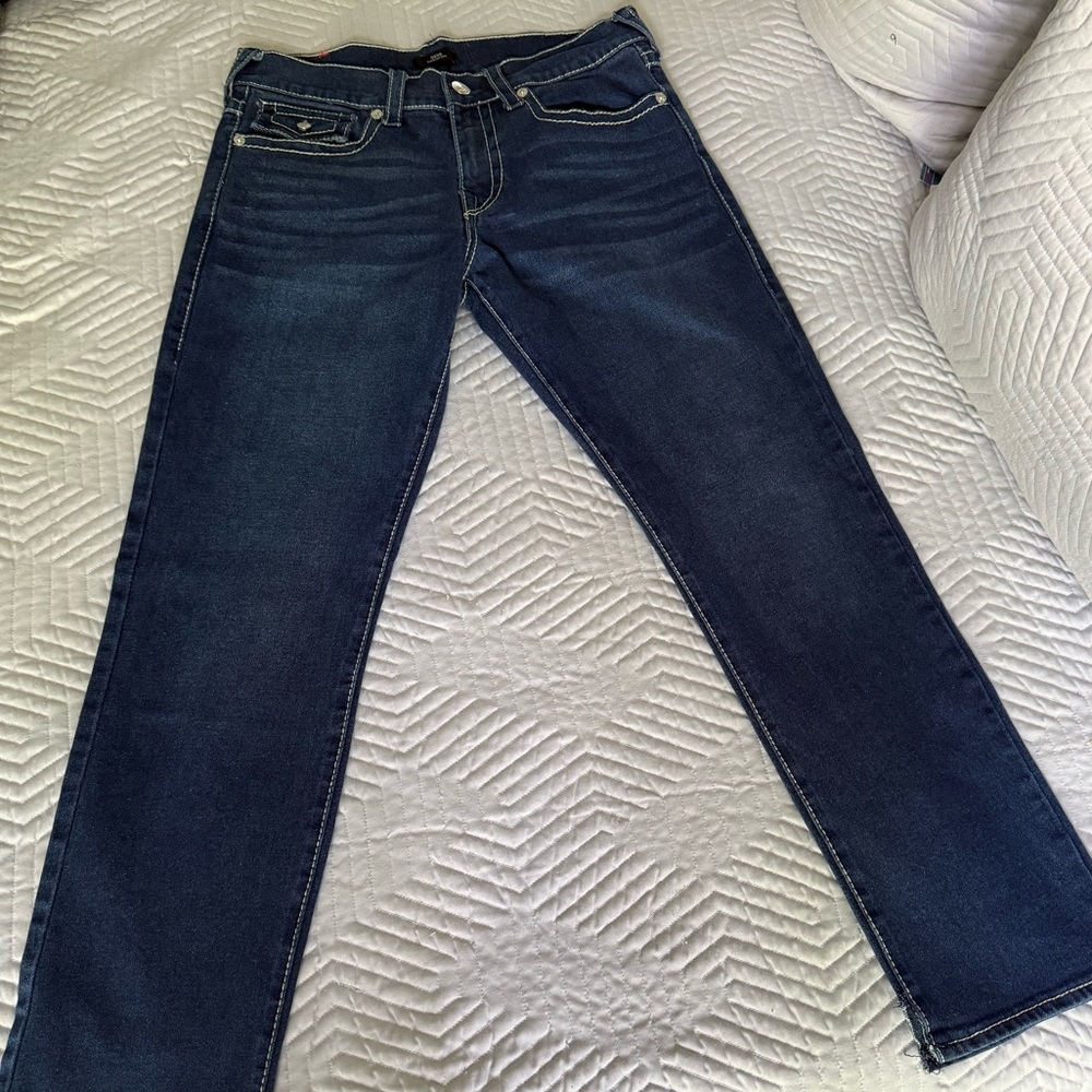 True Religion Dark Blue Men's Relaxed Jeans